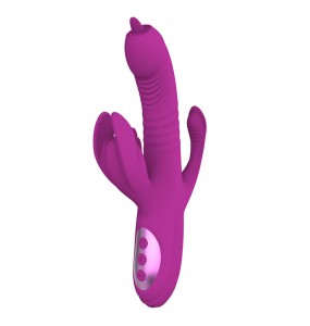 COCOO - The Ultimate Licking Thursting Vibrating Heating Wand (Chargeable - Purple)